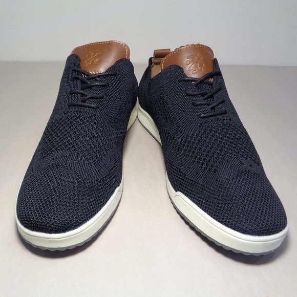 Izod Size 10 M BREEZE Black Fabric Oxfords New Men\'s Shoes